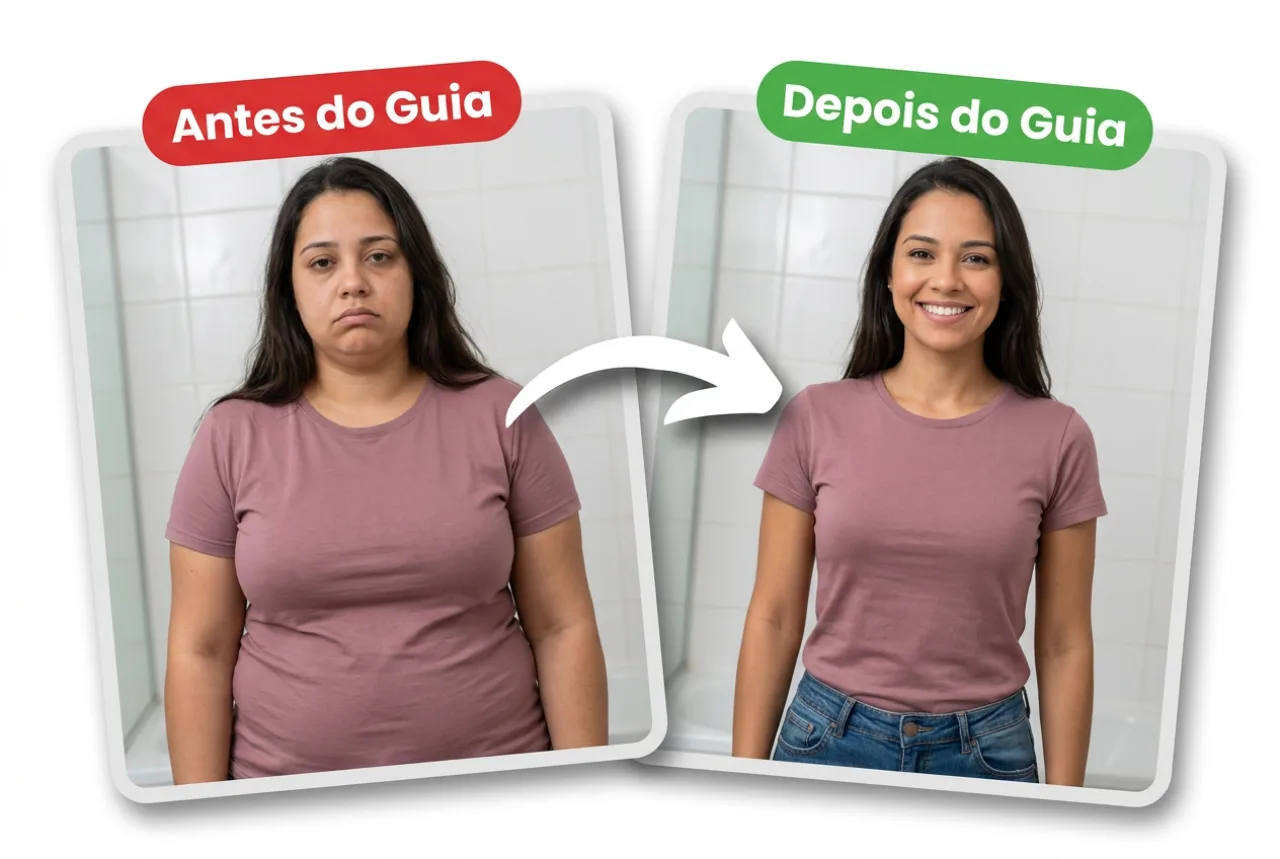 Resultado: antes e depois do Método Anti-SOP